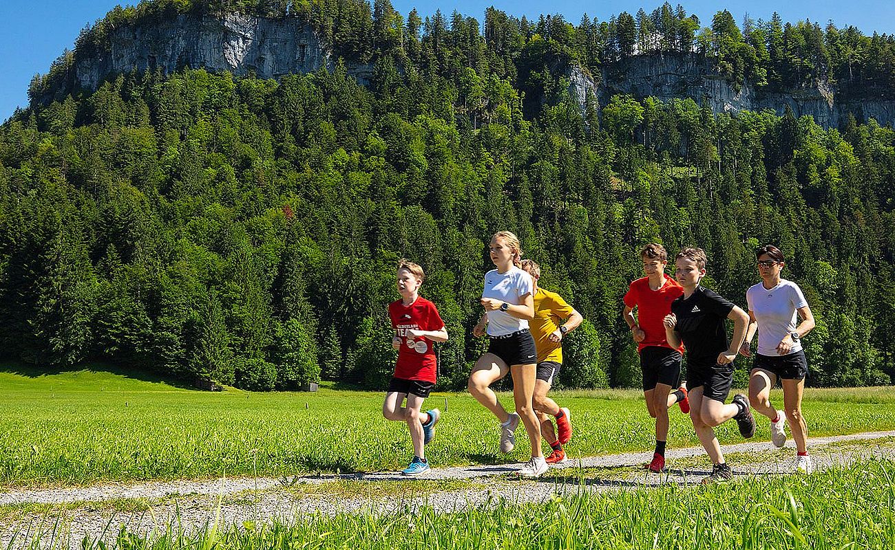 <p>Laufveranstaltungen<br /> im Bregenzerwald</p>